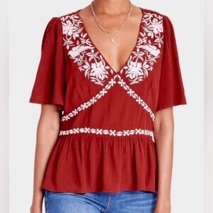 Knox Rose Floral Blouse